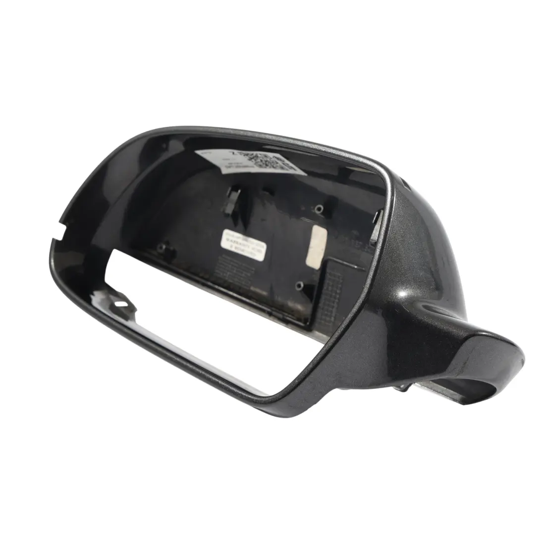 Audi A4 B8 A5 8T Specchietto Retrovisore Sinistro Grigio Lava - Z7L - SKU 8F0857527-LAG - Numero di parte 8F0857527