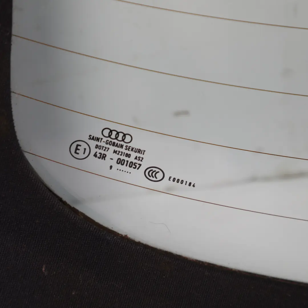 8F Cabrio Rear Window Glass Folding Roof Glazing AS2 to Audi A5 with Part number 8F0871035B Audi A5 8F Cabrio Rear Window Glass Folding Roof Glazing AS2 - SKU 8F0871035B-1 - Part number 8F0871035B