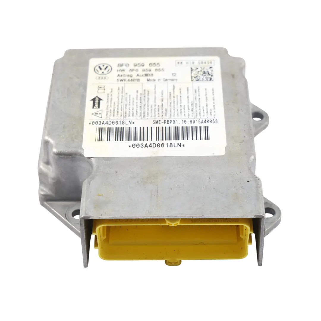 Audi A5 8F Cabrio Air Module Control Unit ECU Crash Control - SKU RHD-8F0959655 - Part number 8F0959655