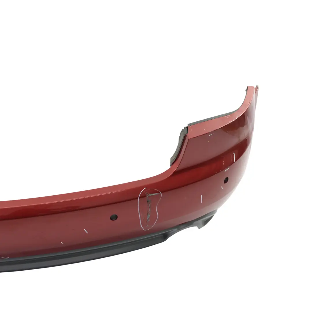 Bumper Trim Panel Covering Garnet Red Pearl Effect - Z3F to Audi A4 B7 Rear with Part number 8H0807303A Audi A4 B7 Rear Bumper Trim Panel Covering Garnet Red Pearl Effect - Z3F - SKU 8H0807303A-GAR - Part number 8H0807303A