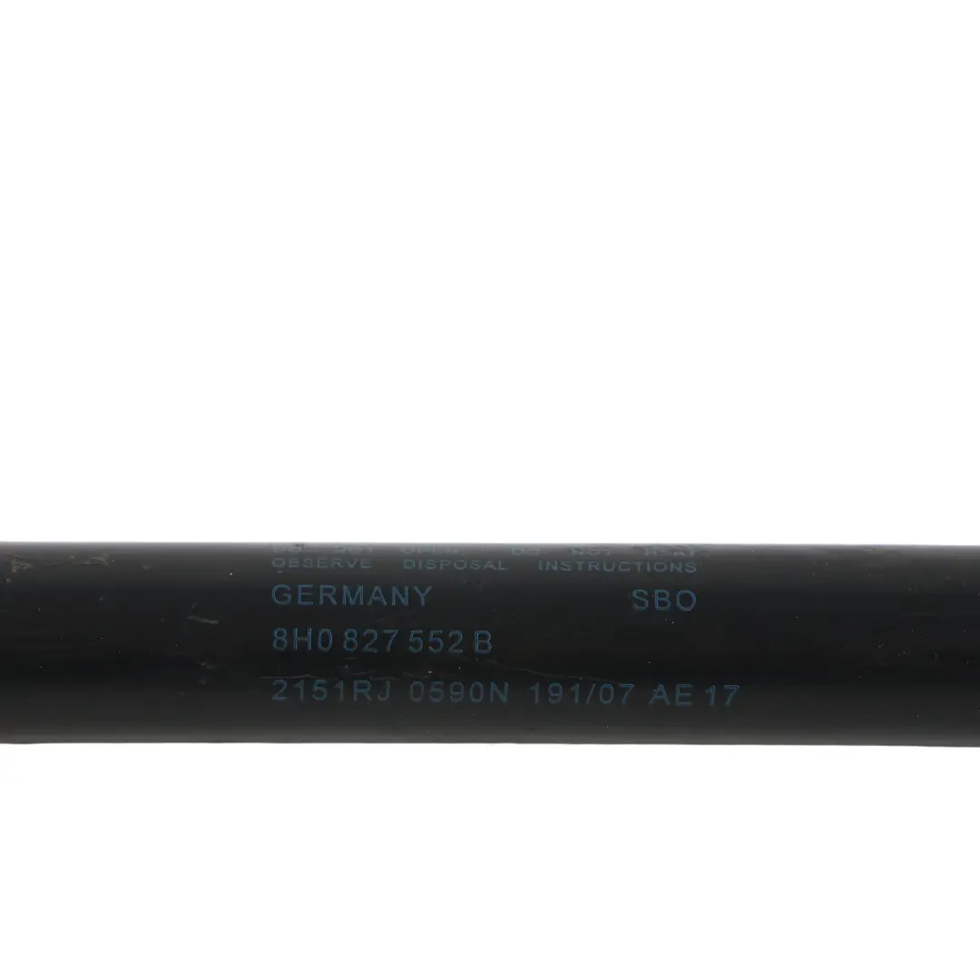 Vérin Gaz Hayon Arrière Gauche Droite pour Audi A4 S Line à propos du numéro de pièce 8H0827552B Audi A4 S Line Vérin Gaz Hayon Arrière Gauche Droite - SKU 8H0827552B - Numéro de pièce 8H0827552B