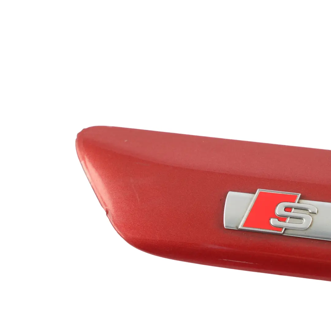 Audi A4 B8 Cabrio S-Line Rear Door Trim Strip Right O/S Garnet Red-Z3F - SKU 8H0853984-GAR - Part number 8H0853984