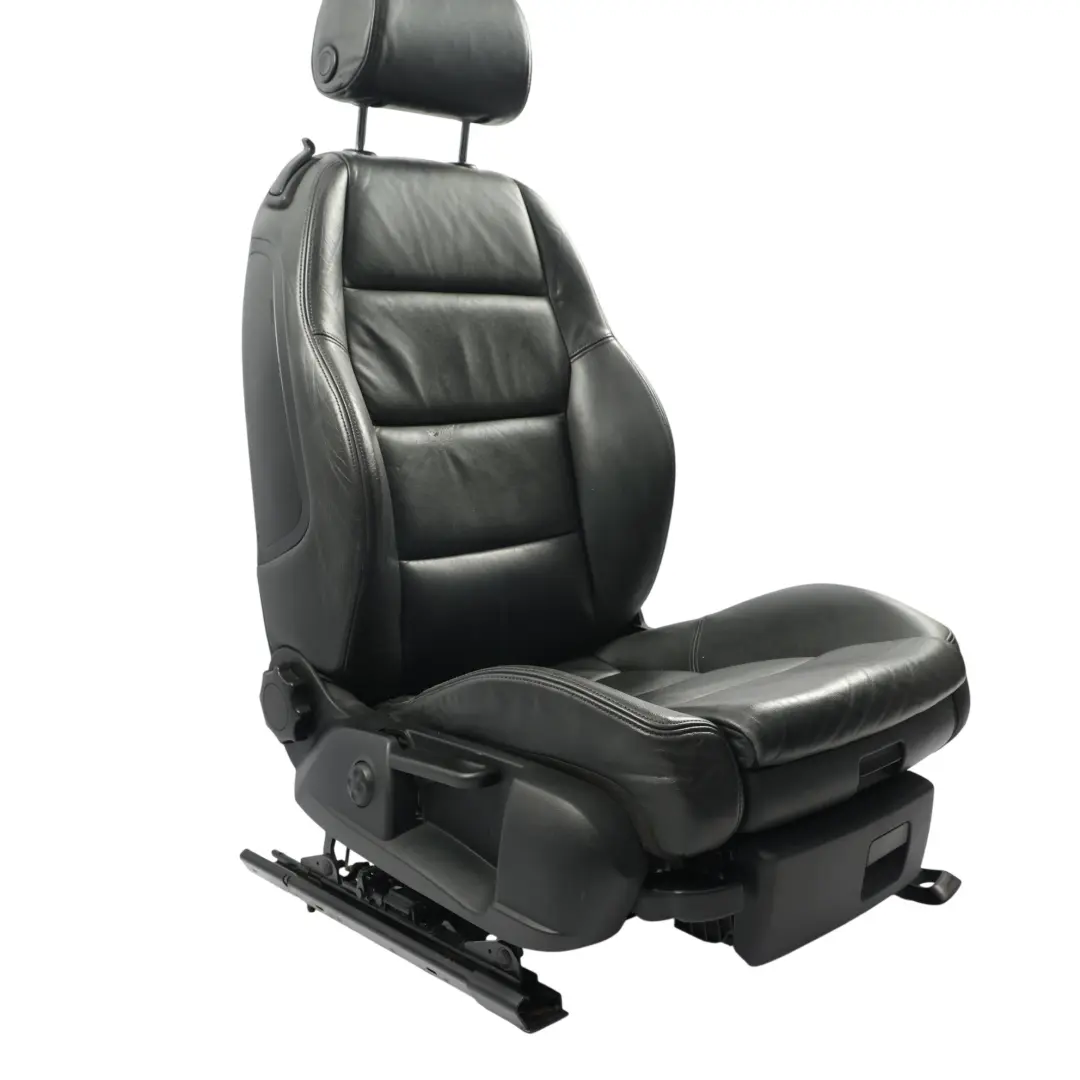 8H Convertible Sport Seat Delantero Derecho Interior Soul Cuero Negro para Audi A4 B7 con número de pieza 8H0881806AB Audi A4 B7 8H Convertible Sport Seat Delantero Derecho Interior Soul Cuero Negro - SKU 8H0881806AB - Número de pieza 8H0881806AB