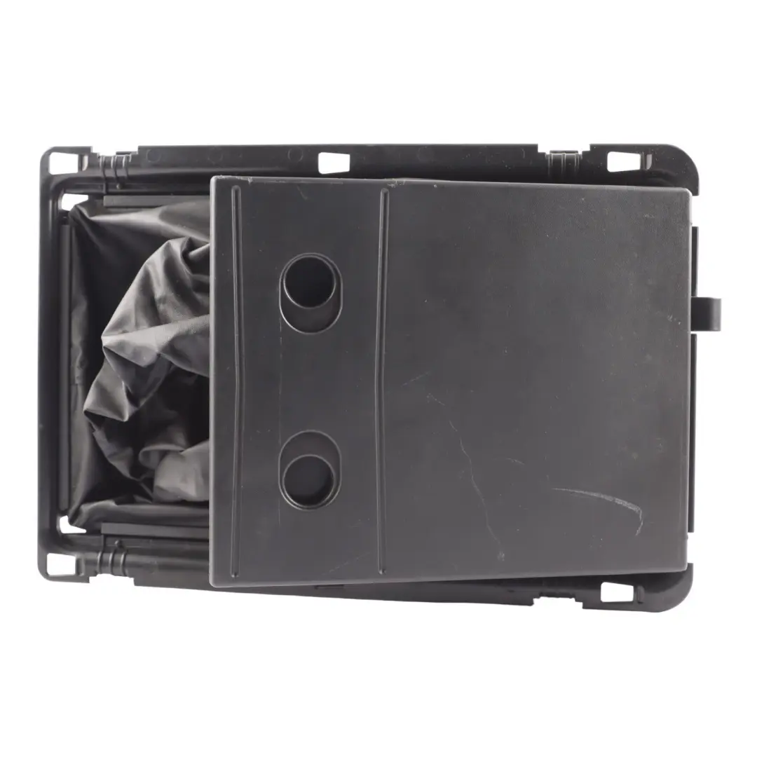 Audi A4 B7 Rear Seat Ski Bag Cassette Storage Compartment Tray Black - SKU 8H0885209 - Part number 8H0885209