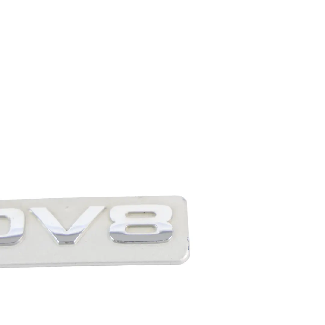 Chrom Abzeichen TDV8 Emblem Heckklappe 8H42-000A16-BA für Range Rover L322 mit Teilenummer 8H22-000A16-BA Range Rover L322 Chrom Abzeichen TDV8 Emblem Heckklappe 8H42-000A16-BA - SKU 8H22-000A16-BA - Teilenummer 8H22-000A16-BA