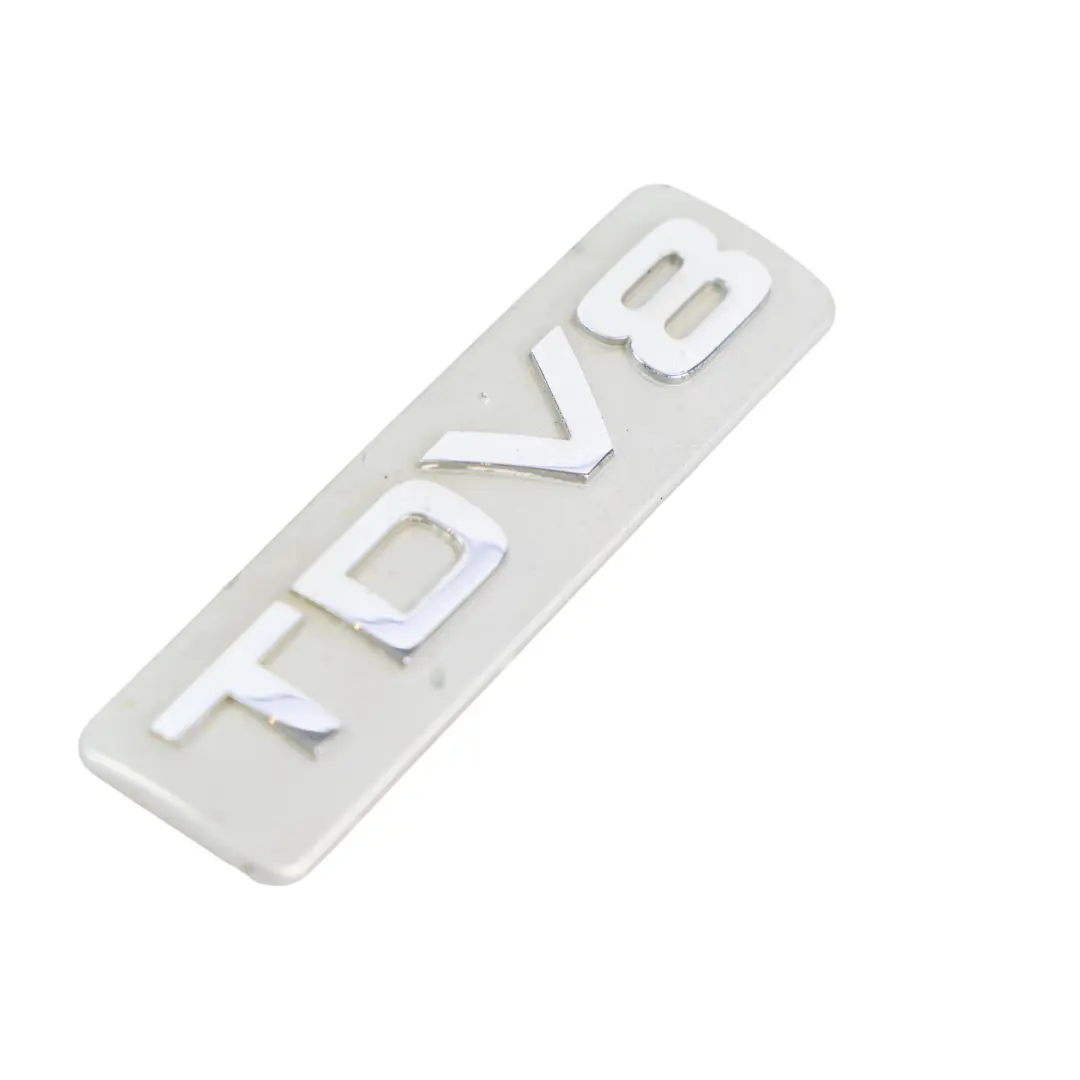Land Rover Range Rover L322 Insigne Chromé TDV8 Emblème Hayon 8H42-000A16-BA - SKU 8H22-000A16-BA - Numéro de pièce 8H22-000A16-BA