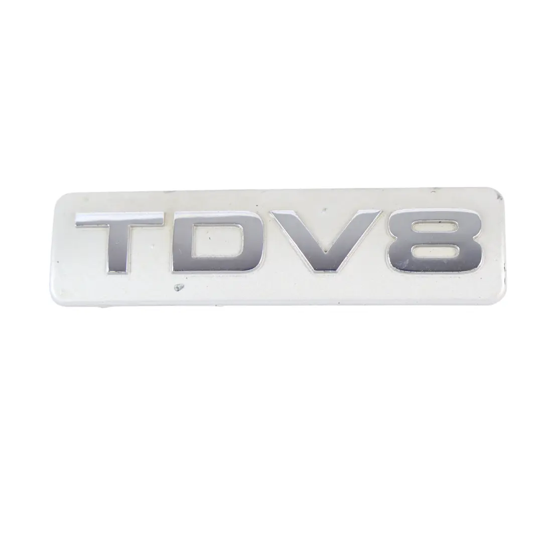 Range Rover L322 Chrome Badge TDV8 Emblema Portellone Posteriore 8H42-000A16-BA - SKU 8H22-000A16-BA - Numero di parte 8H22-000A16-BA