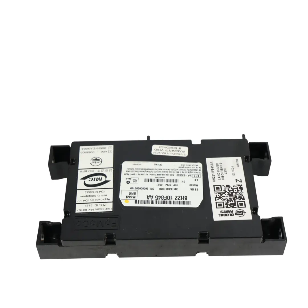 Land Rover Discovery 3 L319 Moduł Sterownik Bluetooth - SKU 8H2210F845AA - Numer Części 8H2210F845AA
