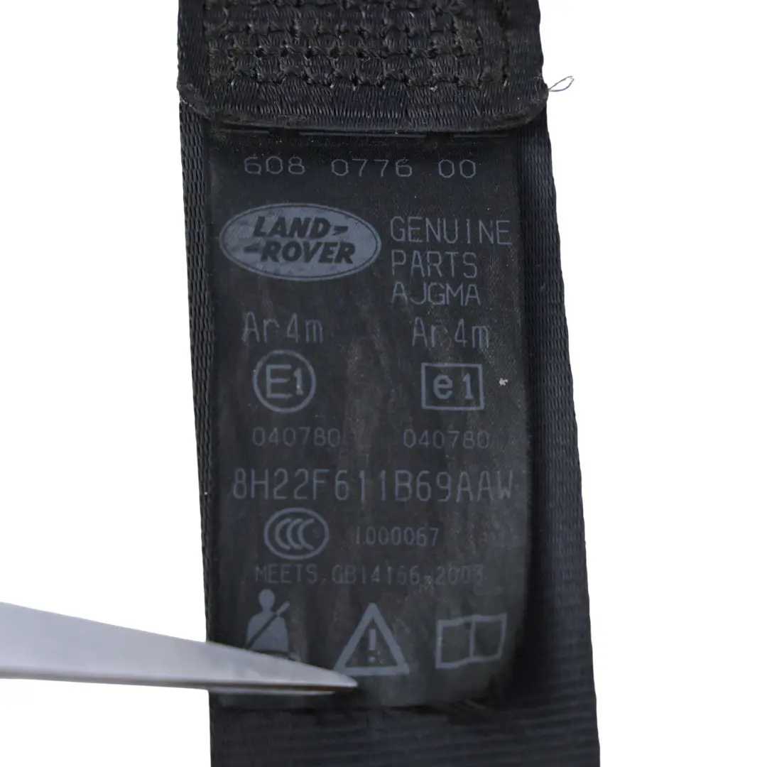 Front Seatbelt Seat Belt Left N/S to Land Rover Discovery 4 L319 with Part number 8H22F611B69AAW Land Rover Discovery 4 L319 Front Seatbelt Seat Belt Left N/S - SKU 8H22F611B69AAW - Part number 8H22F611B69AAW