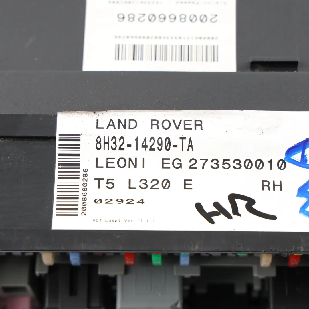 Range Rover Sport L320 Fuse Relay Box Unit Housing Diesel 8H32-14290-TA - SKU RHD-YMB507280 - Part number YMB507280