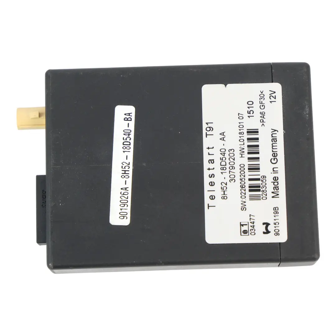 Module Commande Préchauffage Webasto Telestart pour Range Rover L322 à propos du numéro de pièce 8H52-18D540-AA Range Rover L322 Module Commande Préchauffage Webasto Telestart - SKU 8H52-18D540-AA - Numéro de pièce 8H52-18D540-AA