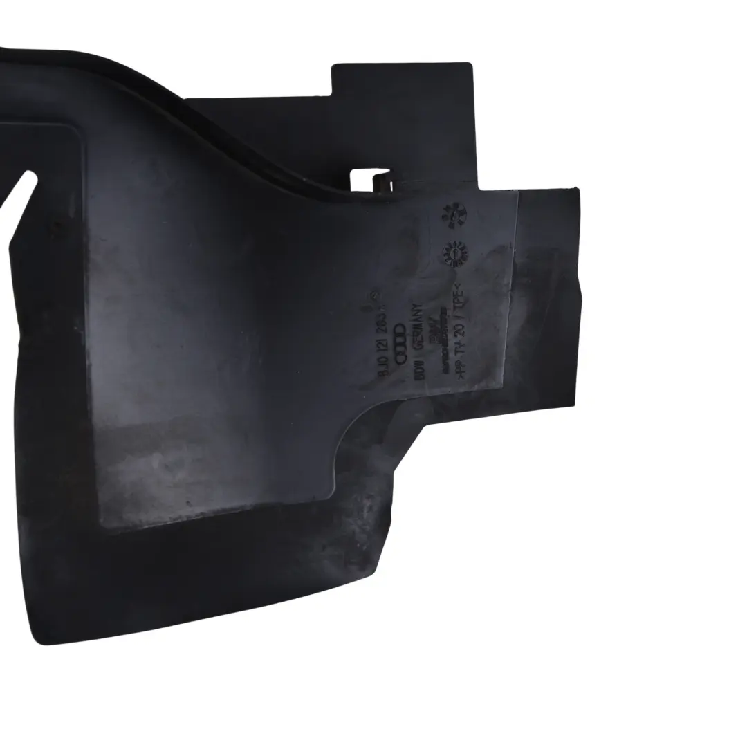 Audi TT 8J Conducto Aire Radiador Izquierdo Lado Norte - SKU 8J0121283A - Número de pieza 8J0121283A