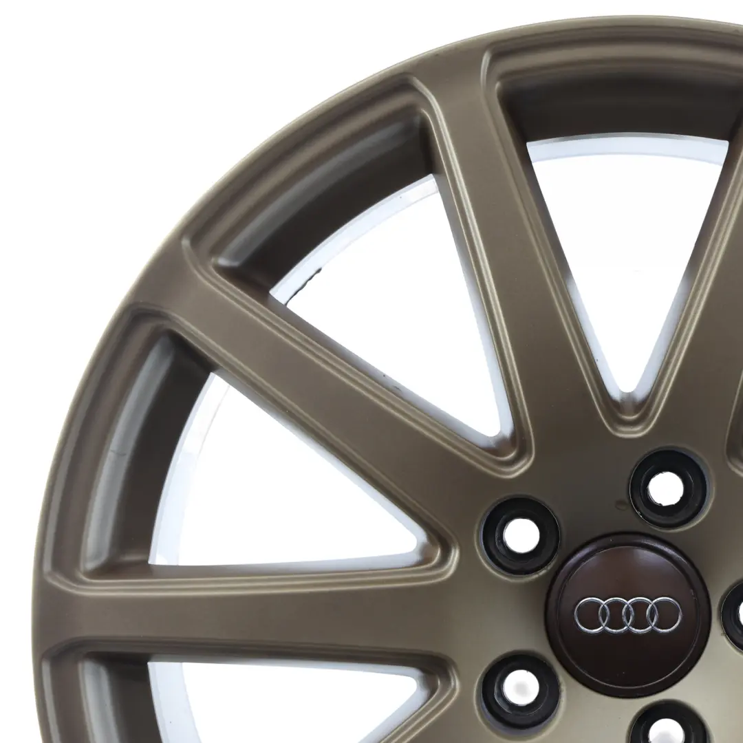 Audi TT 8J Alu Felge 18" 9J ET:52 10-Speichen Gold - SKU 8J0601025-1 - Teilenummer 8J0601025