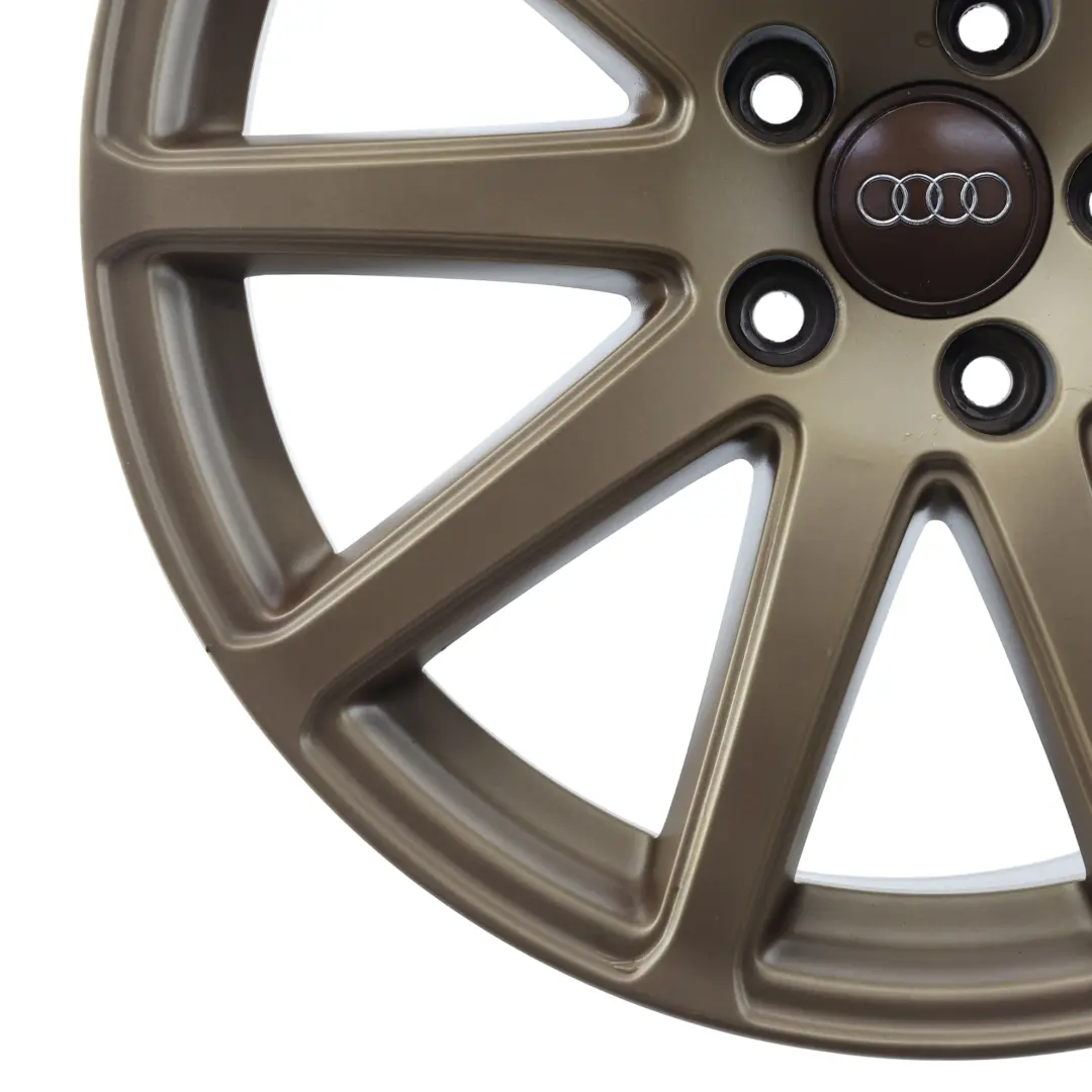Audi TT 8J Cerchione Lega 18" 9J ET:52 10 Razze Oro - SKU 8J0601025-1 - Numero di parte 8J0601025