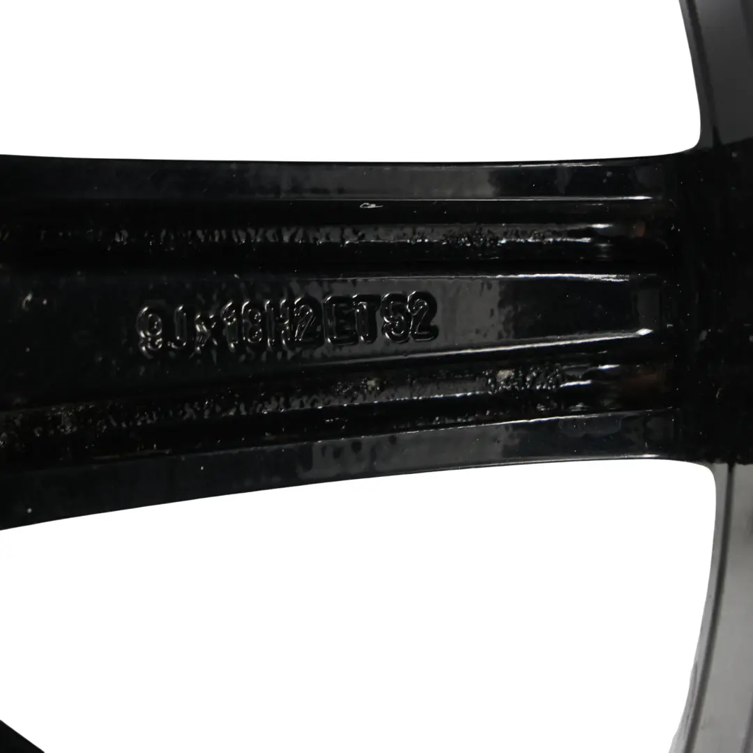 Audi TT 8J Bicolor Wheel Alloy Rim 18" 9J ET:52 10-Spoke - SKU 8J0601025AA-3 - Part number 8J0601025AA