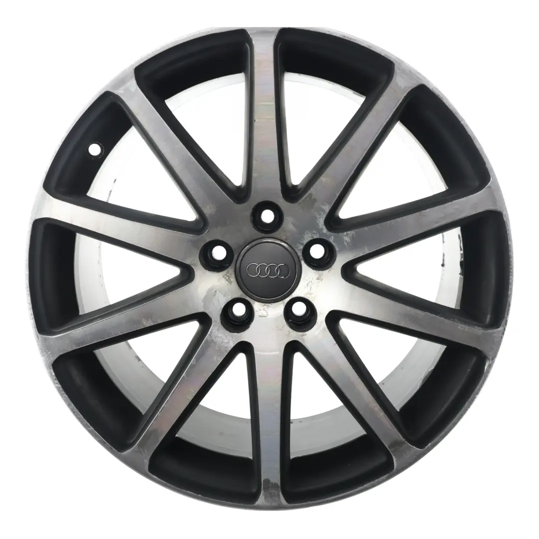 Bicolor Leichtmetallfelge 18" 9J ET:52 10-Speiche für Audi TT 8J mit Teilenummer 8J0601025AA Audi TT 8J Bicolor Leichtmetallfelge 18" 9J ET:52 10-Speiche - SKU 8J0601025AA-4 - Teilenummer 8J0601025AA