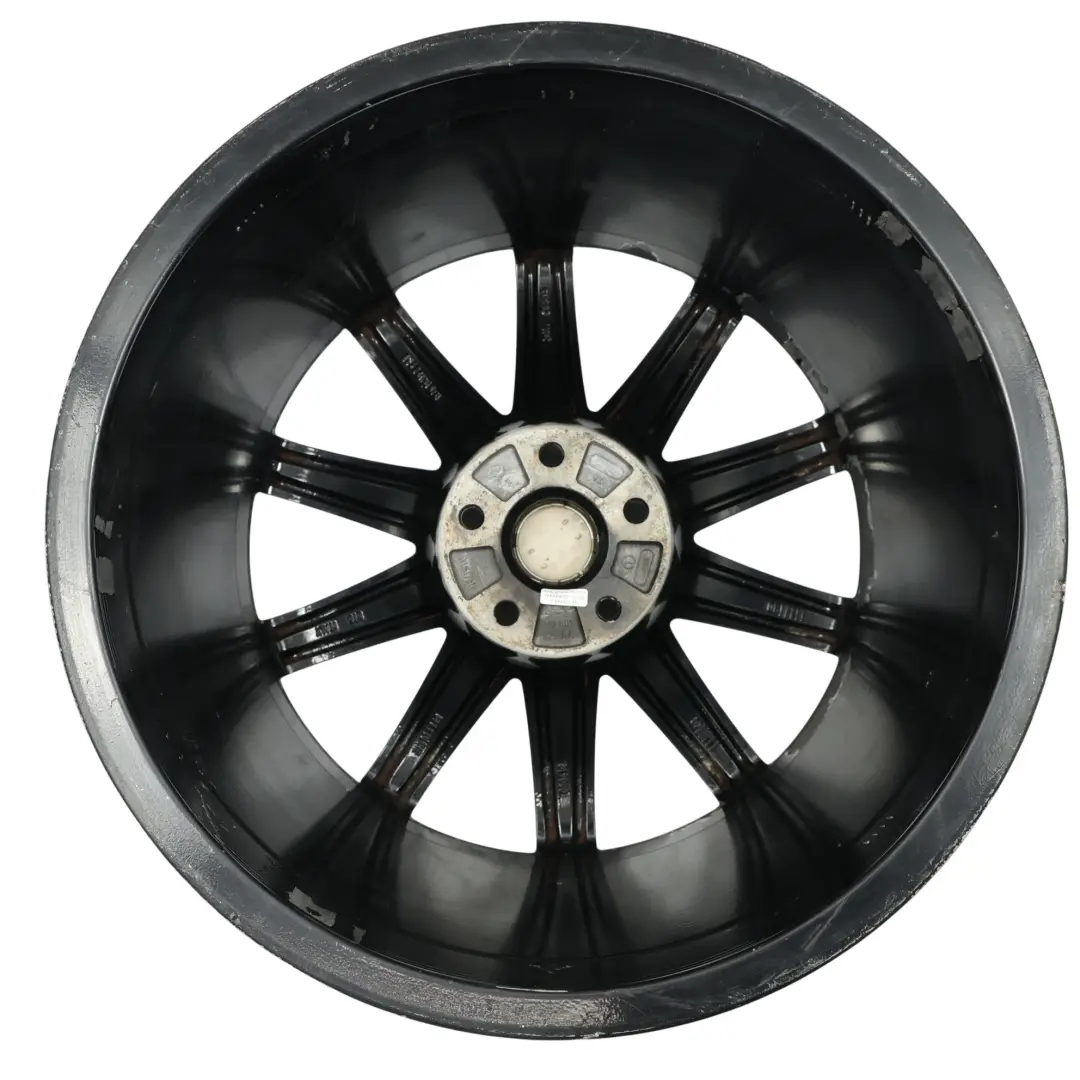 Audi TT 8J Bicolor Wheel Alloy Rim 18" 9J ET:52 10-Spoke - SKU 8J0601025AA-4 - Part number 8J0601025AA