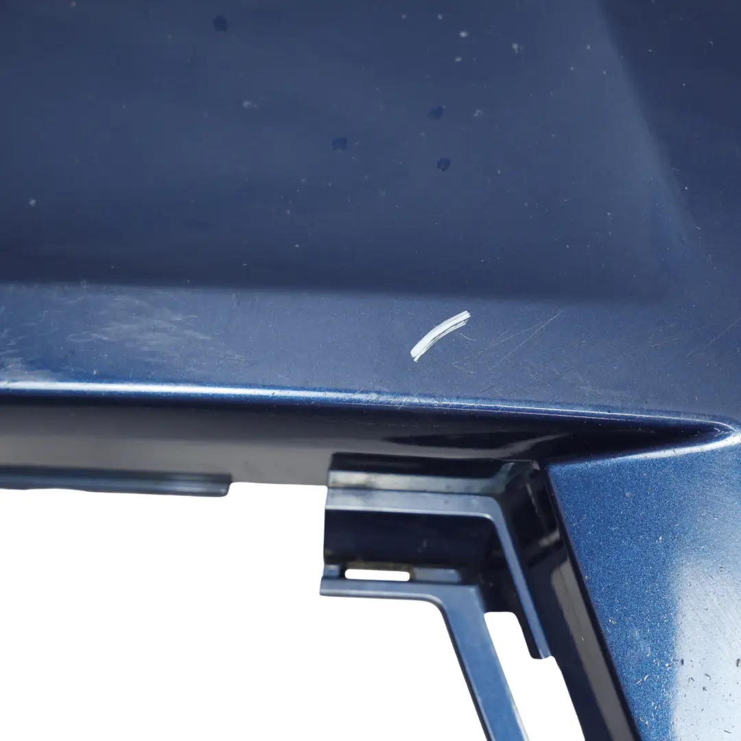 Front Bumper Trim Panel Covering Scuba Blue Metallic - X5Q to Audi TT 8J with Part number 8J0807065B Audi TT 8J Front Bumper Trim Panel Covering Scuba Blue Metallic - X5Q - SKU 8J0807065B-SCB - Part number 8J0807065B