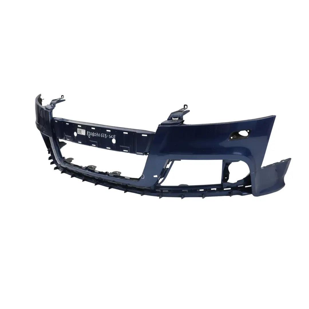 Audi TT 8J Front Bumper Trim Panel Covering Scuba Blue Metallic - X5Q - SKU 8J0807065B-SCB - Part number 8J0807065B