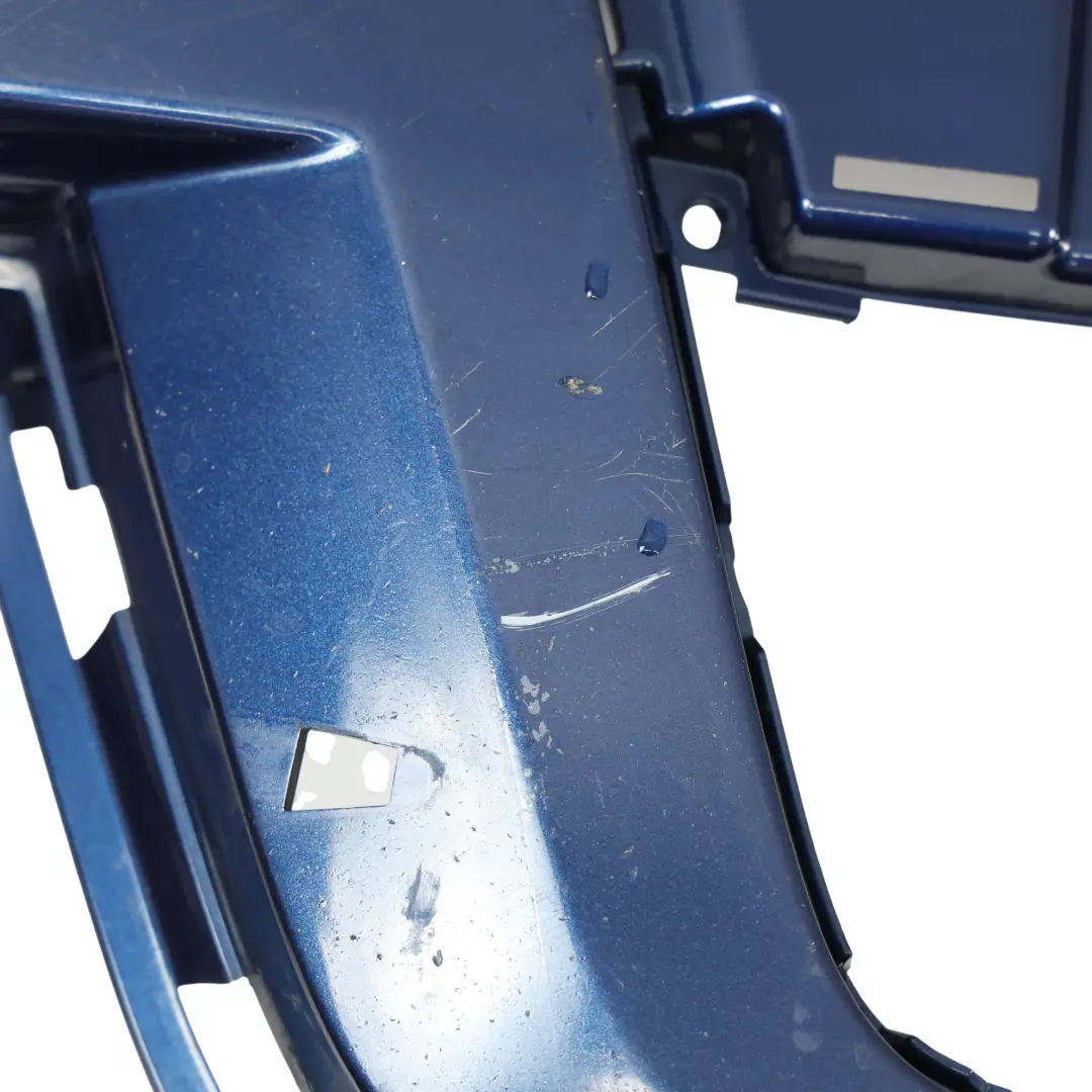 Audi TT 8J Front Bumper Trim Panel Covering Scuba Blue Metallic - X5Q - SKU 8J0807065B-SCB - Part number 8J0807065B