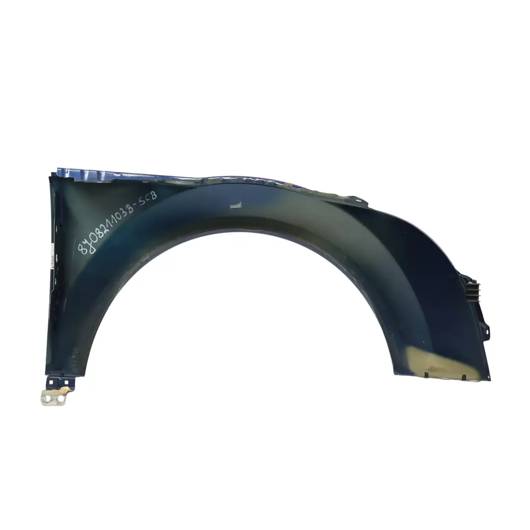 Pannello Laterale Anteriore Sinistro Parafango Aletta Scuba Blue X5Q per Audi TT 8J con numero di parte 8J0821103B Audi TT 8J Pannello Laterale Anteriore Sinistro Parafango Aletta Scuba Blue X5Q - SKU 8J0821103B-SCB - Numero di parte 8J0821103B