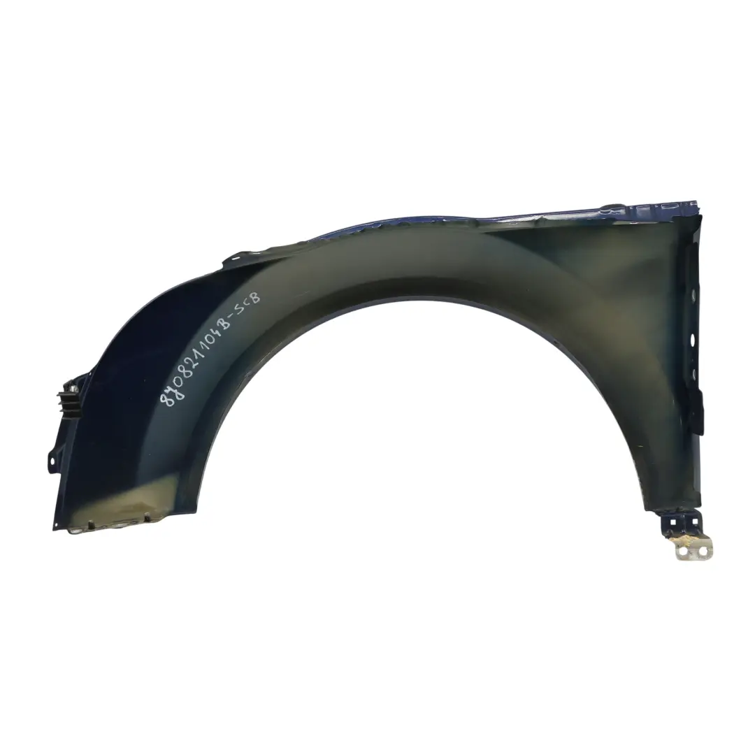 Panel Lateral Delantero Derecho Tapa Guardabarros Scuba Blue - X5Q para Audi TT 8J con número de pieza 8J0821104B Audi TT 8J Panel Lateral Delantero Derecho Tapa Guardabarros Scuba Blue - X5Q - SKU 8J0821104B-SCB - Número de pieza 8J0821104B