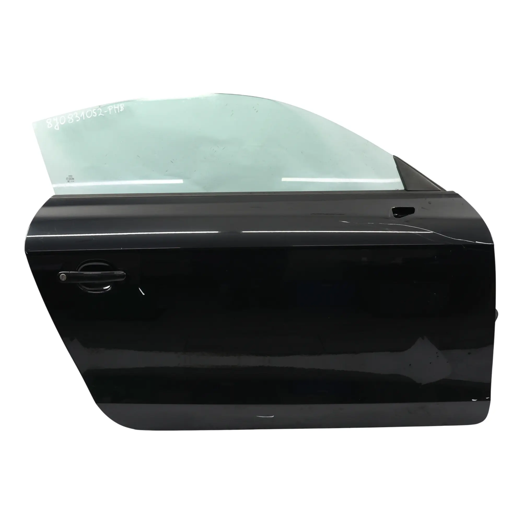 Audi TT 8J Door Front Right O/S Covering Panel Phantom Black - Z9Y