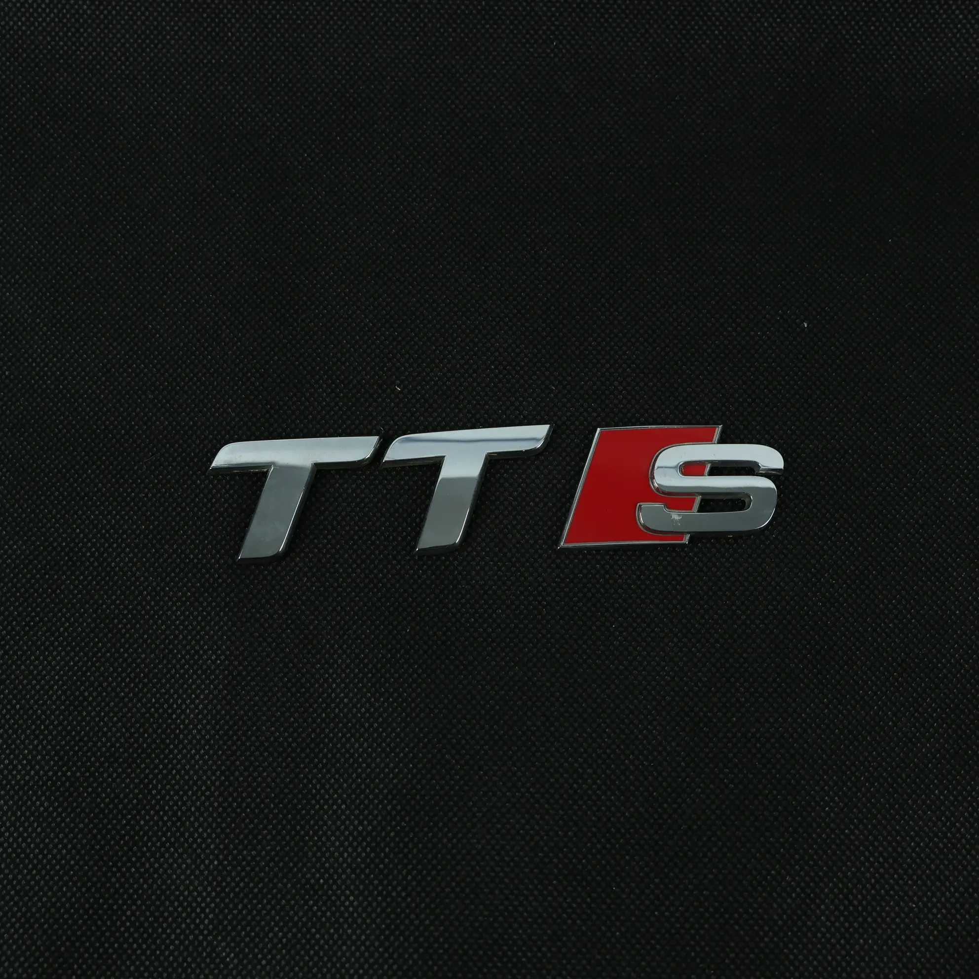 Audi TTS 8J Tailgate Bootlid Emblem Logo Rear Badge Chrome 8J0853735