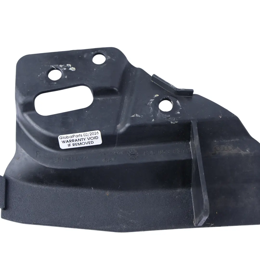 Osłona Spojler Nadkola Błotnik Prawy Tył do Audi TT 8J o numerze 8J0853834B Audi TT 8J Osłona Spojler Nadkola Błotnik Prawy Tył - SKU 8J0853834B - Numer Części 8J0853834B