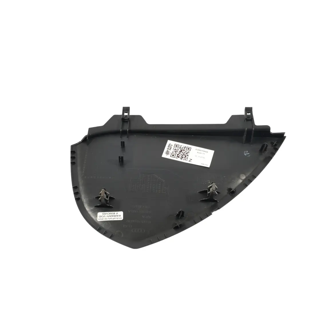 Audi TT 8J Armaturenbrett Seiten Verkleidungs Endkappe Links - SKU 8J0857085A - Teilenummer 8J0857085A
