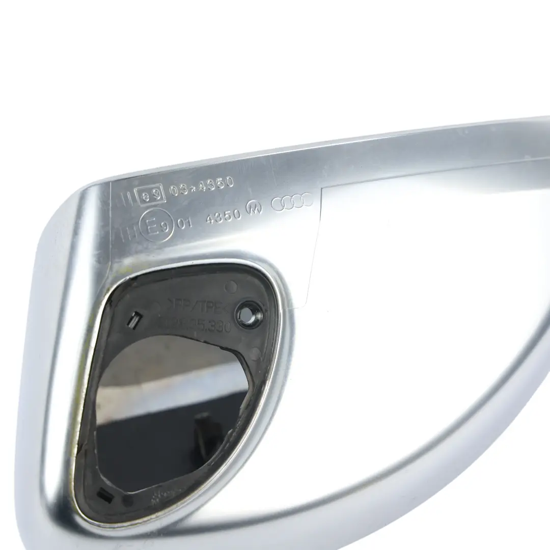 Audi TTS MK2 8J Carcasa Espejo Retrovisor Puerta Aluminio Derecho - SKU 8J0857502B - Número de pieza 8J0857502B