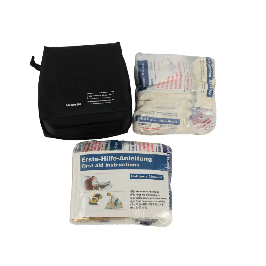 Apteczka Samochodowa Czarna Torba do Audi o numerze 8J7860282 Audi Apteczka Samochodowa Czarna Torba - SKU 8J7860282 - Numer Części 8J7860282