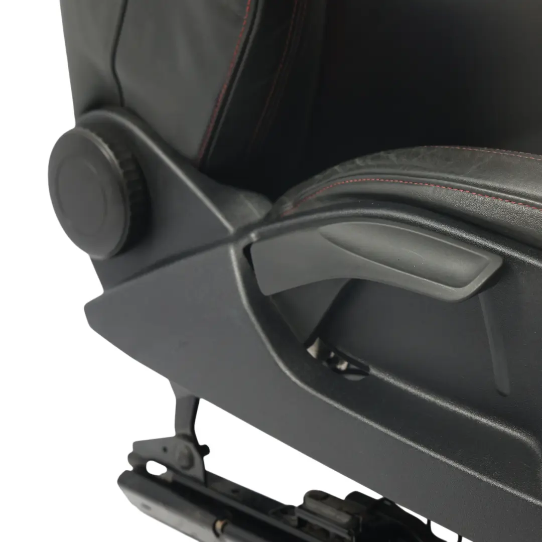 Audi TTS 8J Sitz Vorne Rechts Innen Beheizt Silk Nappa Leder Schwarz Rot - SKU 8J7881806CE-1 - Teilenummer 8J7881806CE