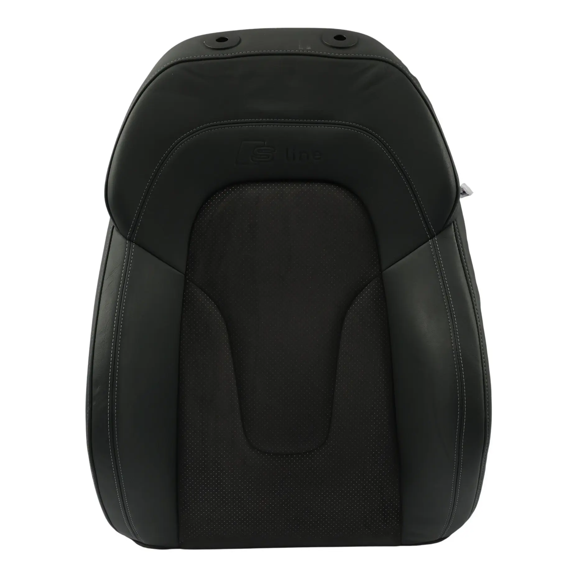 Audi TT 8J S-Line Asiento Delantero Calefactable Cuero Alcantara Negro Izquierdo