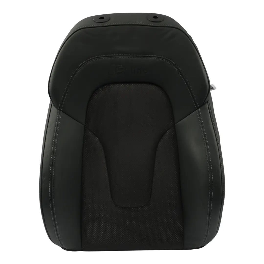 Front Seat Backrest Heated Alcantara Leather Black Left N/S to Audi TT 8J S-Line with Part number 8J8881805AJ Audi TT 8J S-Line Front Seat Backrest Heated Alcantara Leather Black Left N/S - SKU 8J8881805AJ-2 - Part number 8J8881805AJ