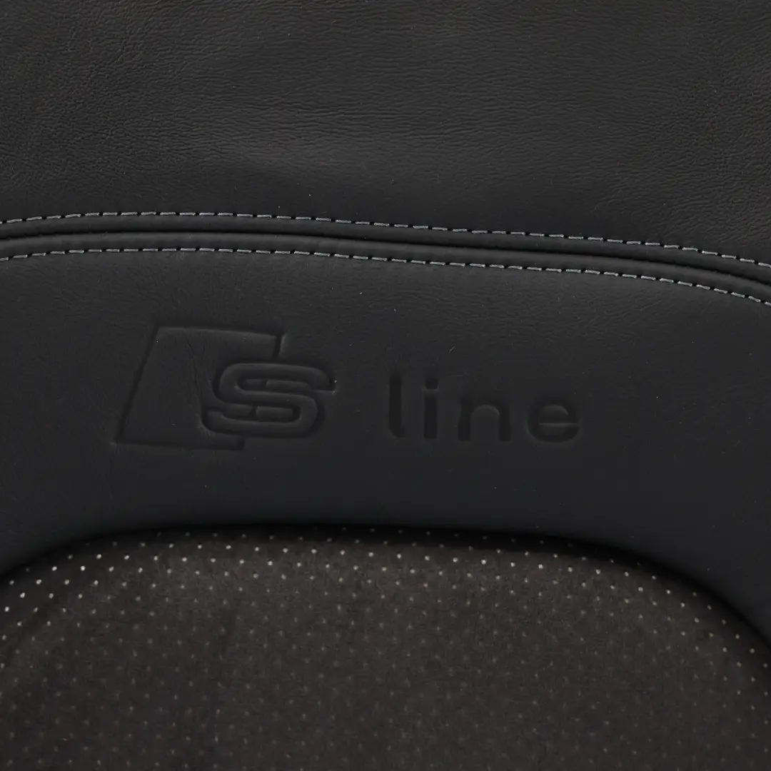 Audi TT 8J S-Line Asiento Delantero Calefactable Cuero Alcantara Negro Izquierdo - SKU 8J8881805AJ-2 - Número de pieza 8J8881805AJ