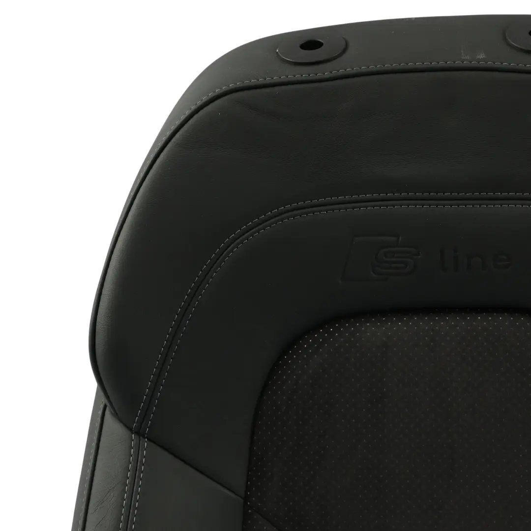 Audi TT 8J S-Line Asiento Delantero Calefactable Cuero Alcantara Negro Izquierdo - SKU 8J8881805AJ-2 - Número de pieza 8J8881805AJ