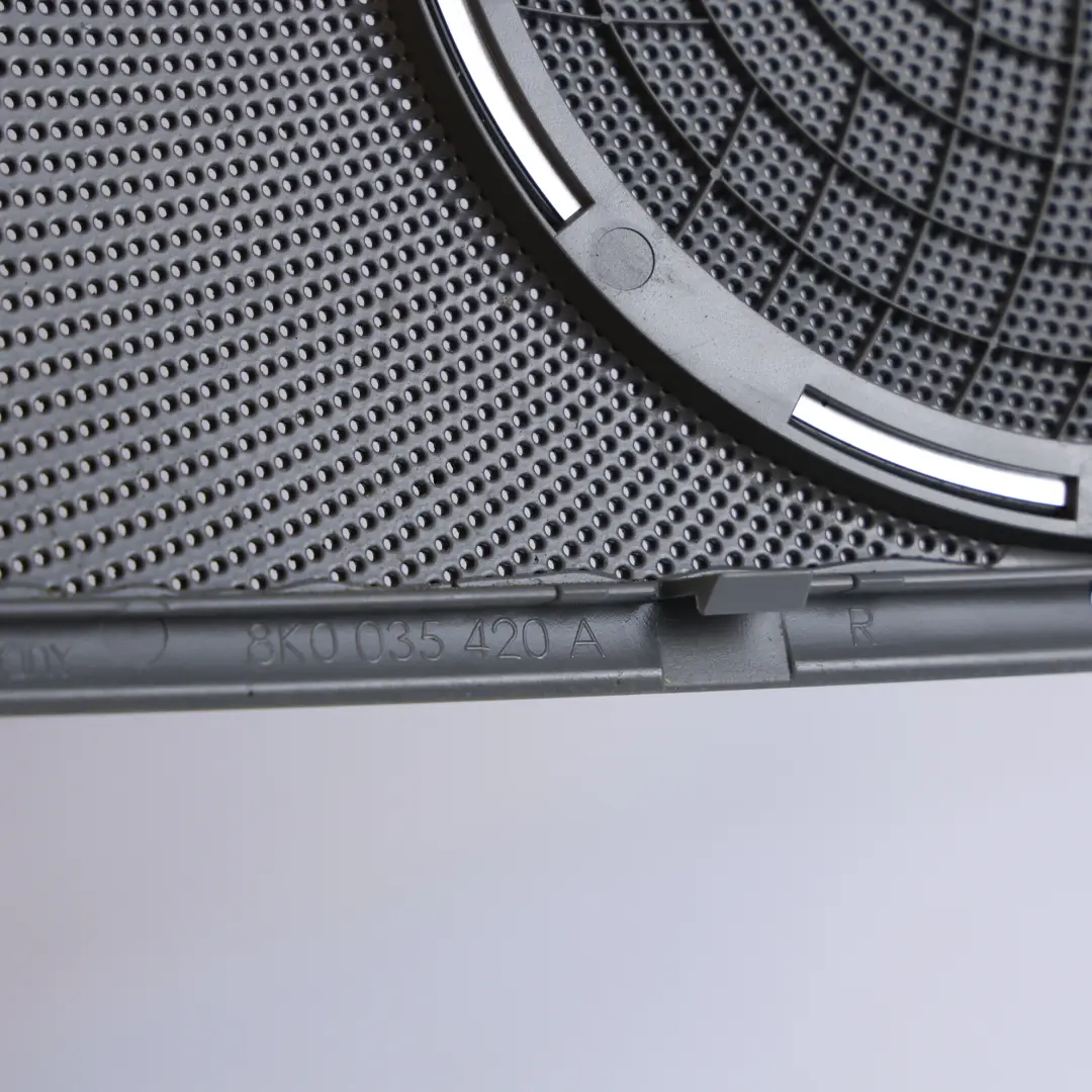 Cache Haut-Parleur De Porte Avant Droit Noir pour Audi A4 B8 à propos du numéro de pièce 8K0035420A Audi A4 B8 Cache Haut-Parleur De Porte Avant Droit Noir - SKU 8K0035420A-1 - Numéro de pièce 8K0035420A