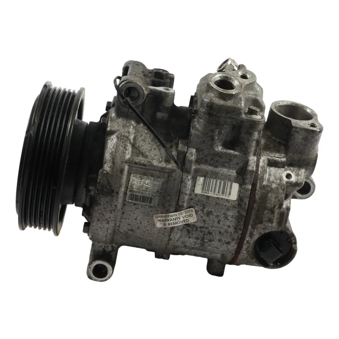 CDUC A/C Aria Condizionata Compressore Pompa per Audi A5 8T 3.0 TDI con numero di parte 8K0260805J Audi A5 8T 3.0 TDI CDUC A/C Aria Condizionata Compressore Pompa - SKU 8K0260805J-2 - Numero di parte 8K0260805J