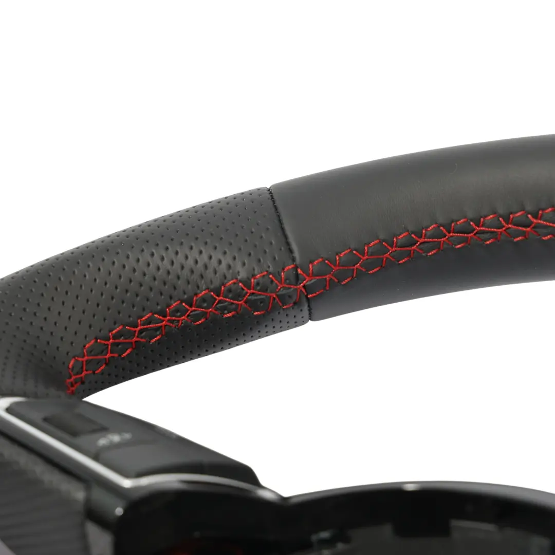 NUOVO In Pelle Nera Paddles Fondo Piatto per Audi A5 S5 8T Volante con numero di parte 8K0419091DK Audi A5 S5 8T Volante NUOVO In Pelle Nera Paddles Fondo Piatto - SKU 8K0419091DK-1 - Numero di parte 8K0419091DK