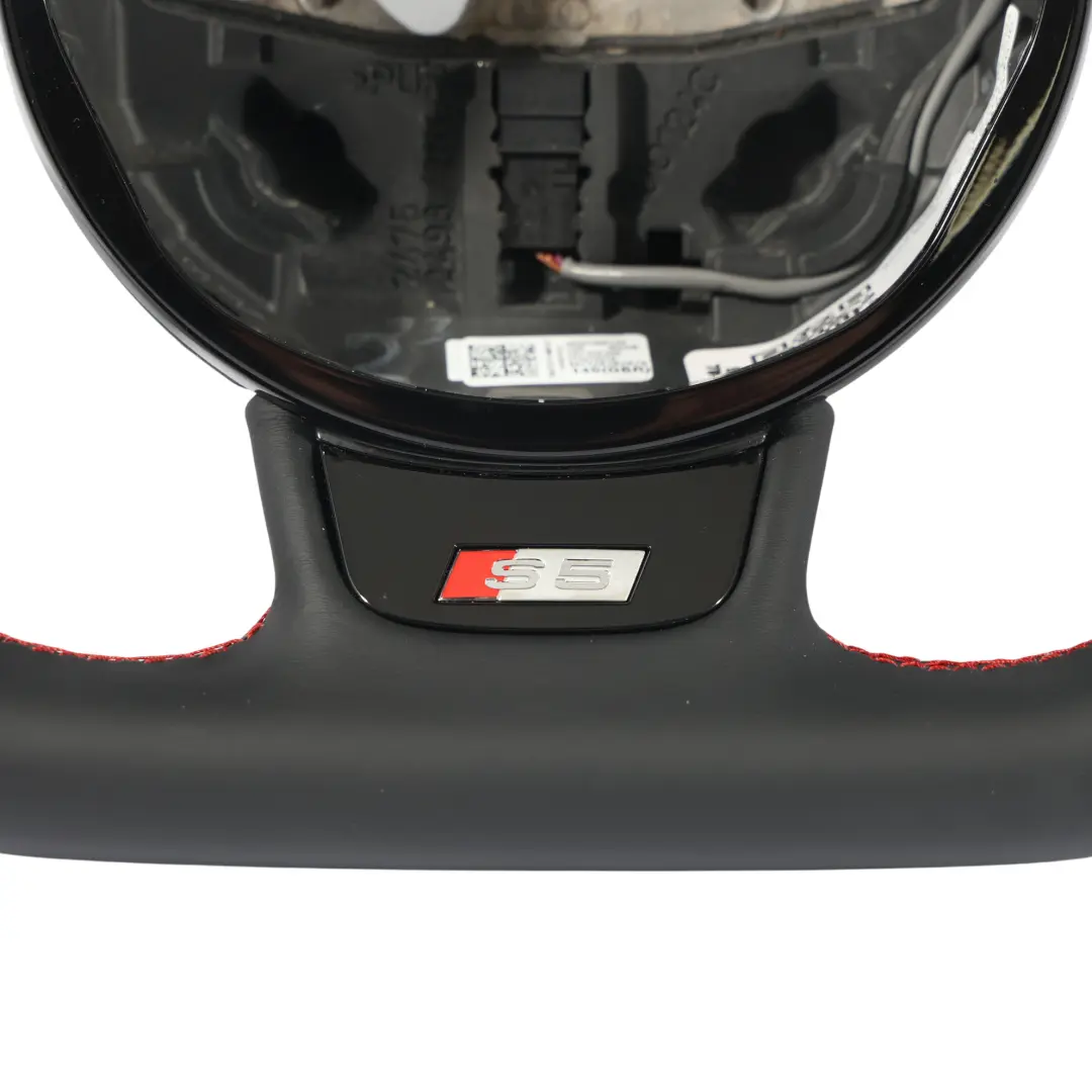 Audi A5 S5 8T Volant NEUF En Cuir Noir Avec Palettes À Méplat - SKU 8K0419091DK-1 - Numéro de pièce 8K0419091DK