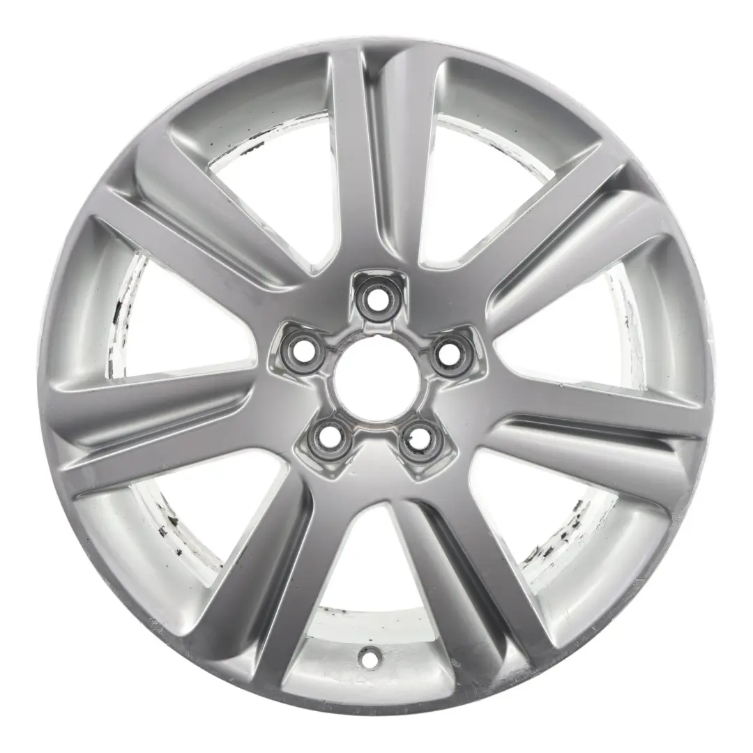 Llanta de aleación plateada 17" ET:45 7,5J para Audi A4 B8 A5 8T con número de pieza 8K0601025B Audi A4 B8 A5 8T Llanta de aleación plateada 17" ET:45 7,5J - SKU 8K0601025B-1 - Número de pieza 8K0601025B