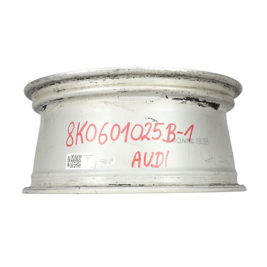Audi A4 B8 A5 8T Llanta de aleación plateada 17" ET:45 7,5J - SKU 8K0601025B-1 - Número de pieza 8K0601025B