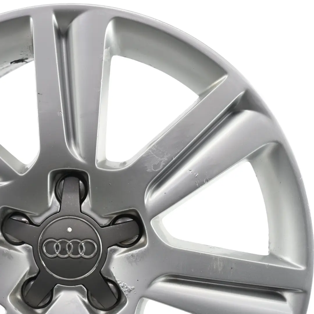 Jante argentée en alliage 17" ET:45 7,5J 8K0601025B pour Audi A4 B8 A5 8T à propos du numéro de pièce 8K0601025B-2 Audi A4 B8 A5 8T Jante argentée en alliage 17" ET:45 7,5J 8K0601025B - SKU 8K0601025B-2 - Numéro de pièce 8K0601025B-2