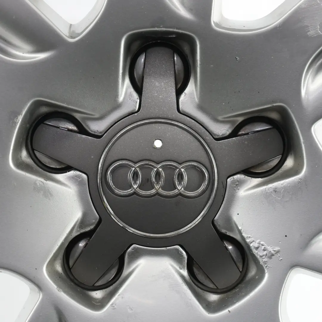 Audi A4 B8 A5 8T Jante argentée en alliage 17" ET:45 7,5J 8K0601025B - SKU 8K0601025B-2 - Numéro de pièce 8K0601025B-2