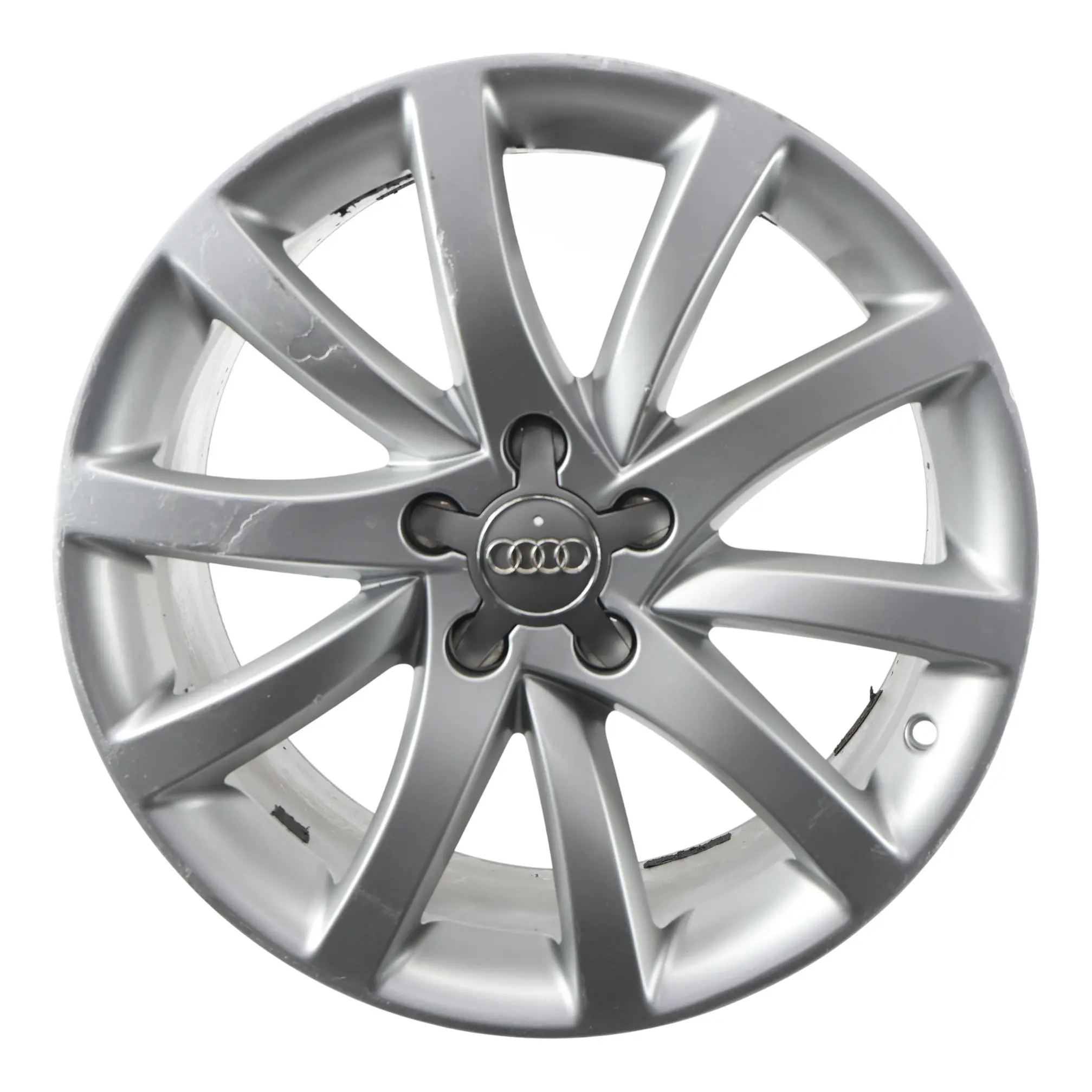 Audi A4 B8 Silver Wheel Alloy Rim 18" 8J ET:47 8K0601025BT