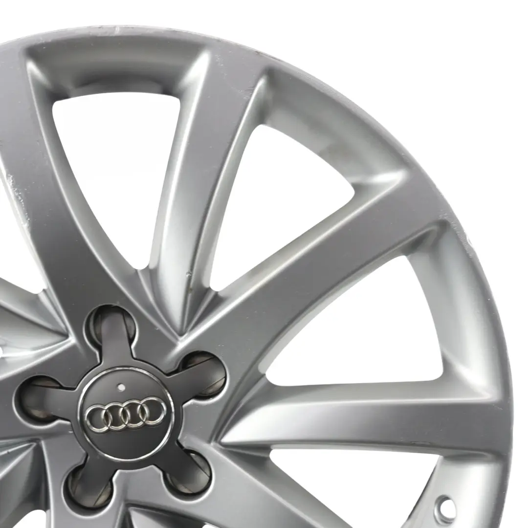 Llanta Aleación Plateada 18" 8J ET:47 para Audi A4 B8 con número de pieza 8K0601025BT Audi A4 B8 Llanta Aleación Plateada 18" 8J ET:47 - SKU 8K0601025BT-1 - Número de pieza 8K0601025BT