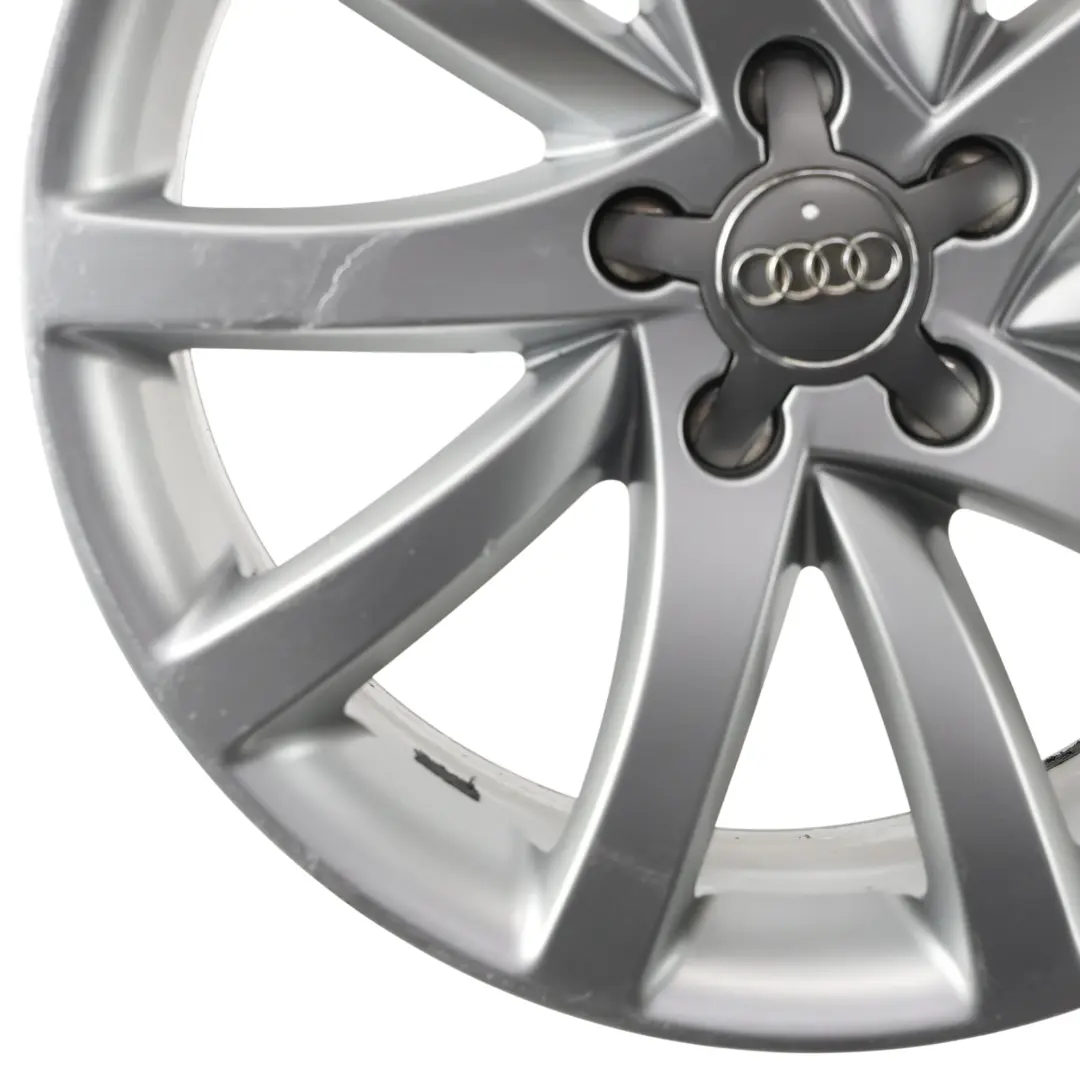 Jante Alliage Argentée 18" 8J ET:47 pour Audi A4 B8 à propos du numéro de pièce 8K0601025BT Audi A4 B8 Jante Alliage Argentée 18" 8J ET:47 - SKU 8K0601025BT-1 - Numéro de pièce 8K0601025BT
