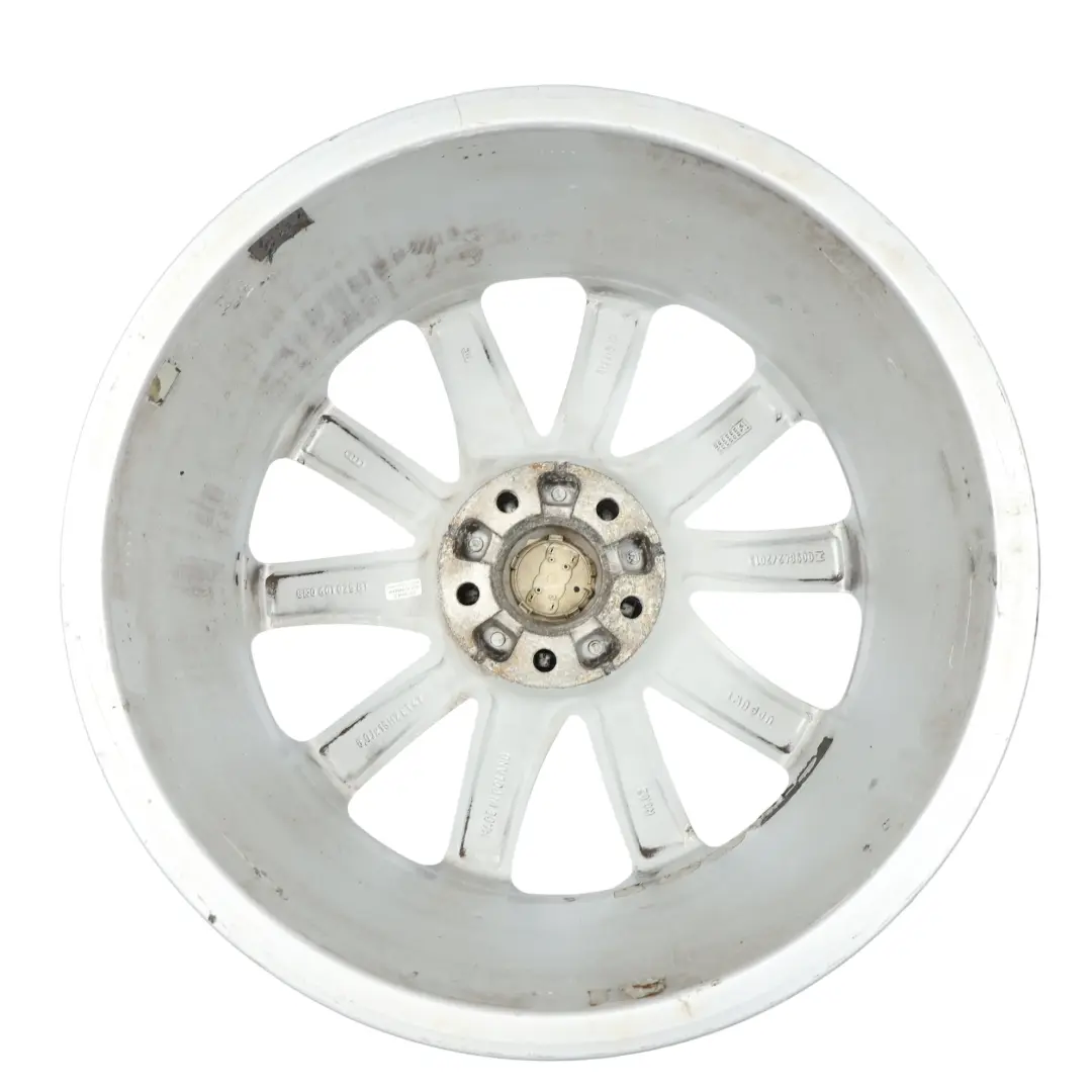 Audi A4 B8 Silver Wheel Alloy Rim 18" 8J ET:47 - SKU 8K0601025BT-2 - Part number 8K0601025BT