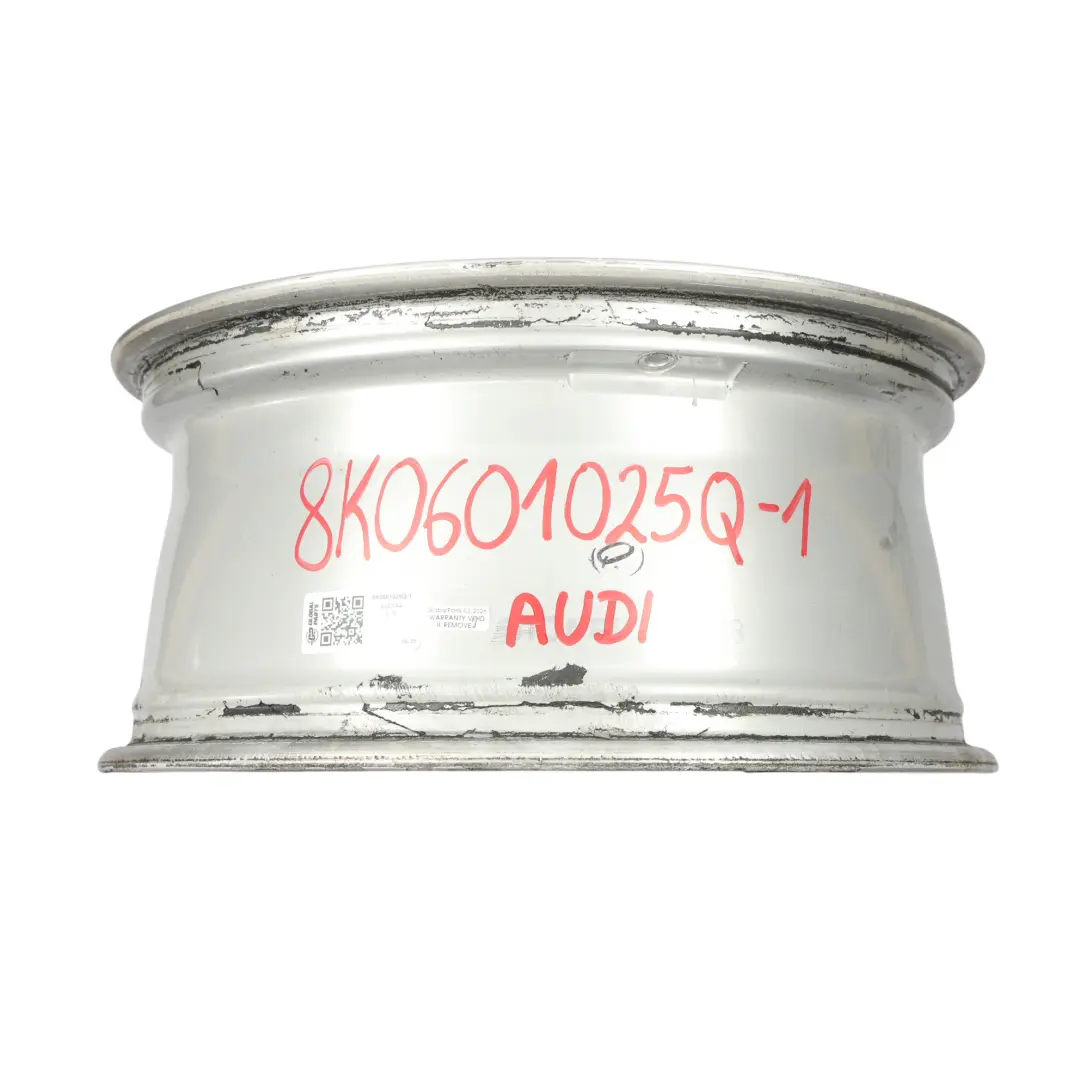 Audi A4 B8 Silberne Alufelge 18" ET:47 8J Sternspeiche - SKU 8K0601025Q-1 - Teilenummer 8K0601025Q